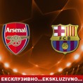 Фудбал, Лига шампиона: Арсенал - Барселона