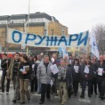 Протест оружара у Крагујевцу