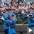 Кад Гарда егзерцира