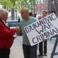 Протест против Ђукановића у Њујорку
