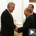 Сусрет Николића и Путина у Кремљу