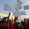 Синдикални протест у Загребу
