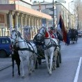 Божићна фијакеријада у Крагујевцу