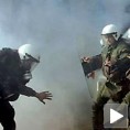 Грчка, сукоб анархиста и полиције