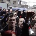 „Гоблини“ направили „шутку“ испред Дома омладине