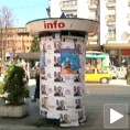 Уклањање плаката у Ужицу
