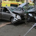 Осијек, судар Хитне помоћи и пет возила