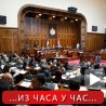 Скупштина о закону о приватизацији