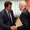 Гашић са амбасадором Немачке