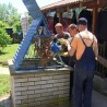 Чеси чисте бунаре у Тополи