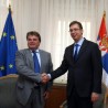 Вучић са хрватским послаником у ЕП