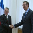 Денио у опроштајној посети код Вучића