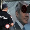 Крагујевaц, разбијен излог странке Бориса Тадића
