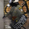 Грчка, сузавцем на студенте