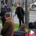 Инцидент испред Владе Србије