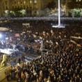 Протест наставника у Будимпешти