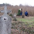 Очишћено немачко гробље у Међи