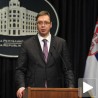 Вучић: Србија није врећа за ударање