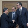 Вучић са италијанским сенаторима