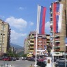 Каменована бивша зграда општине у Митровици