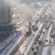 Запалио се аутобус на Новом Београду