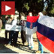 Црна Гора, протест због Тачијеве посете