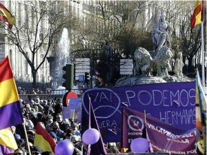 Марш "Подемоса" за промене  