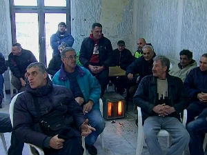 Радници Бетоњерке из Алексинца у штрајку