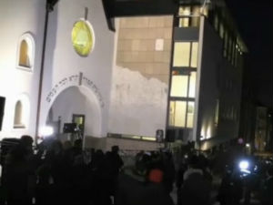 Осло, "прстен мира" око синагоге
