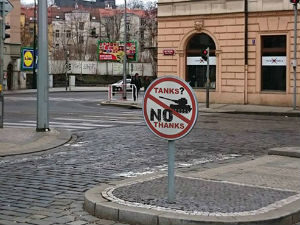 Чеси против проласка америчких тенкова