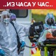 У Италији највише умрлих у дану од 3. априла, у Црној Гори девет преминулих и 619 новозаражених