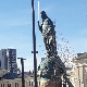 Откривање споменика Стефану Немањи, пренос