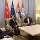 Вучић са амбасадором Турске: Две земље дају снажну подршку стабилности целог региона