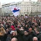 Београд, протест грађана незадовољних мерама против епидемије