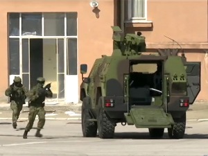 Приказ војне способности у присуству министра одбране Кине
