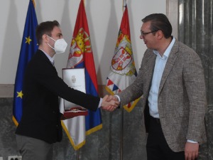 Стефану Миленковићу уручен Орден Kарађорђеве звезде