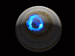 На Јупитеру снимљена необична поларна светлости