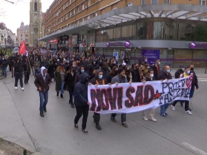 Одржан протест "Нови Сад против фашизма"