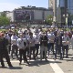 Протест групе радника "Фијат пластике" у Крагујевцу