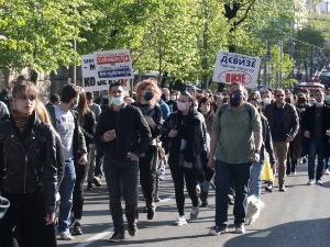 Протест групе фриленсера, незадовољни решењем Владе