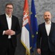 Вучић са Билчиком: Важни разговори у Бриселу се настављају
