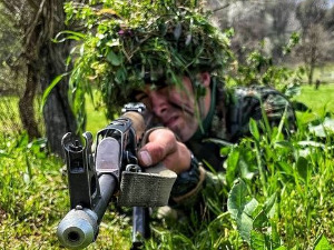 Војници на тактичкој стази