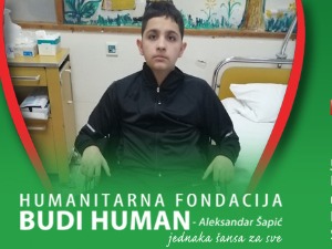 Помозимо Лазару да настави живот као и сви тинејџери