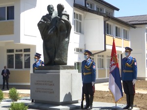 Откривен споменик Ћирилу и Методију у Димитровграду