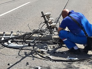 Две бандере пале на коловоз у Кумодрашкој улици