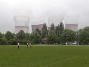 Фудбалску утакмицу прекинуло рушење електране