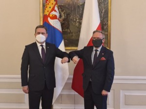 Селаковић: Србија опредељена за јачање свих видова сарадње са Пољском