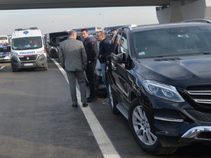 Камион слетео с пута, пробио обе заштитне ограде на обилазници око Београда
