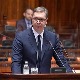 Полемика Вучића и Камберија у Скупштини