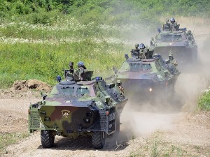 Војна полиција Копнене војске у акцији против терориста на полигону "Међа"